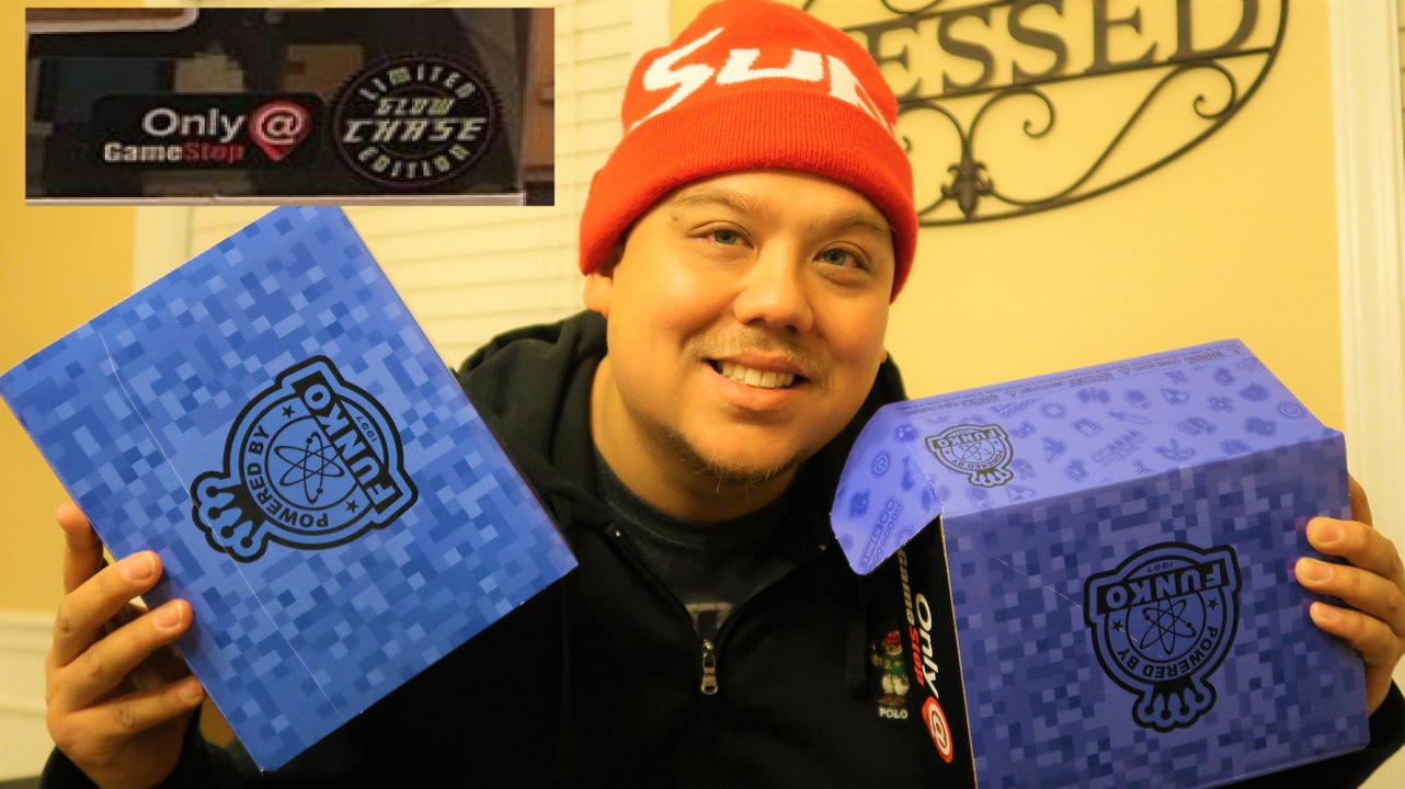 GAMESTOP 2017 BLACK FRIDAY FUNKO POP MYSTERY BOX, SCORED CHASE EDITION