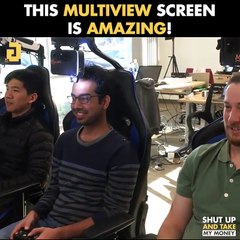 This is so cool... !!! Amazing display technology.