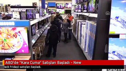 ABD'de "Kara Cuma" Satışları Başladı - New