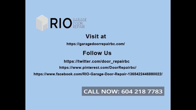 Top 10 best garage door repair experts in BC