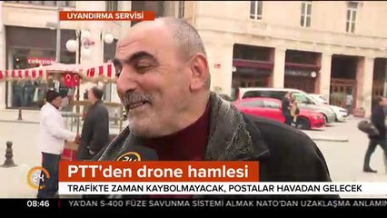 Postacı drone'lar geliyor