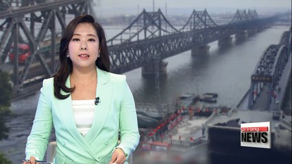Essential transport bridge between China and North Korea temporarily closed
