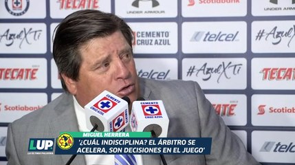 “Me ocupa que el arbitraje sea parejo”: Miguel Herrera