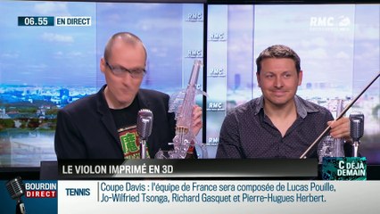 La chronique d'Anthony Morel : Découvrez 3DVarius, le violon imprimé en 3D ! - 24/11
