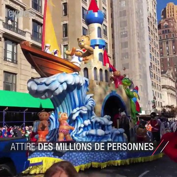 Thanksgiving: à New York, la parade attire des millions de personnes