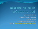 Mech Solutions Ltd - 3D Printing Toronto, Canada
