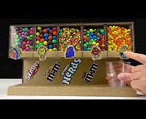 Smart Girl Shows How to Build Candy Dispenser