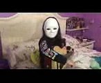 Bad Baby vs scary  magic mask 5 !! family fun vlogs