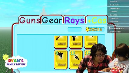 ROBLOX Survive the Giant! Let's Play with Ryan's Family Review!-JP9XZDdef3Q