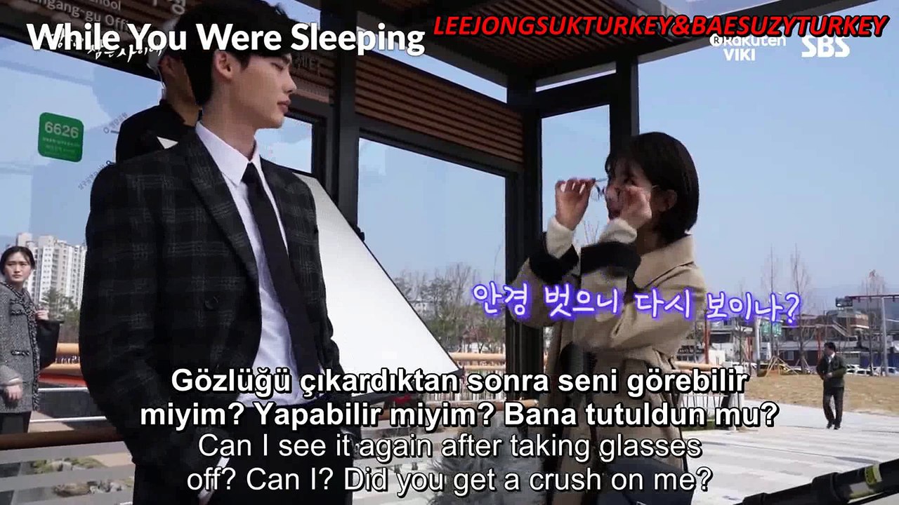 [Türkçe Altyazılı] While You Were Sleeping _ Behind the Scenes(BTS) /Kamera Arkası