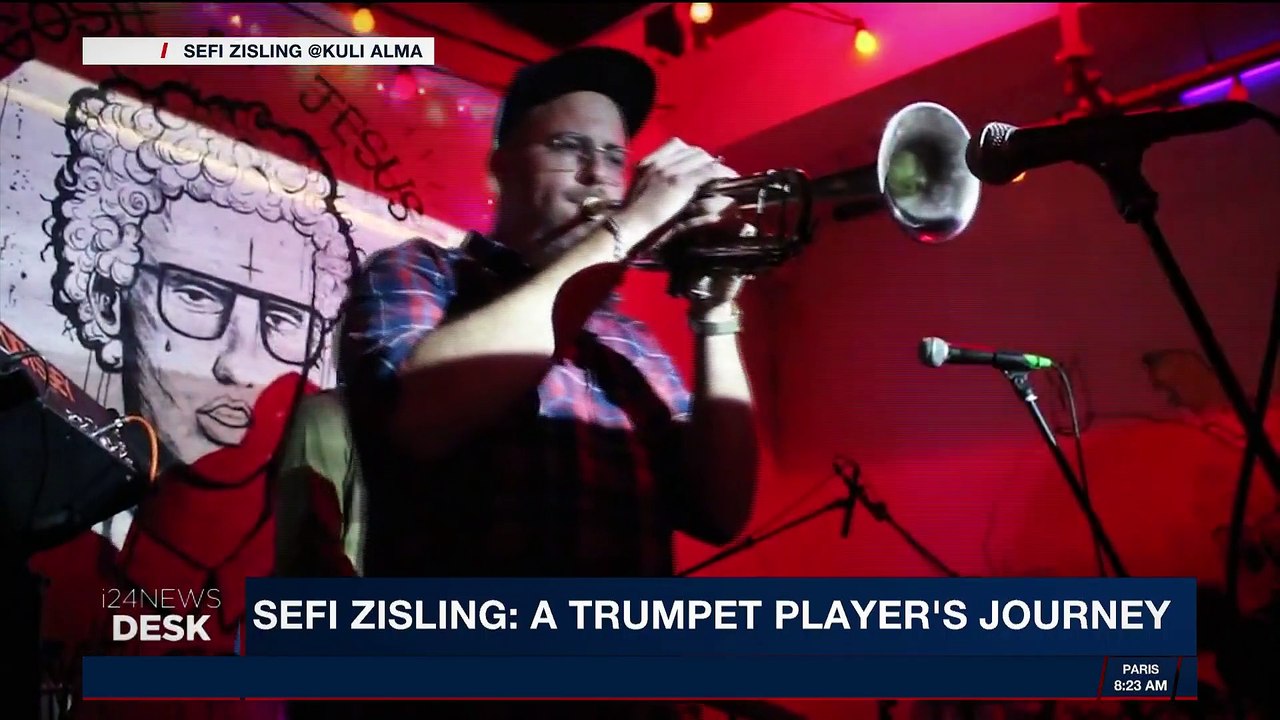 i24NEWS DESK | Trumpet player Sefi Zisling's journey | Friday, November 24th 2017