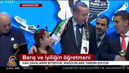 Yahya Kamçı Dünya İyilik Ödüllü öğretmen