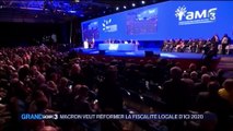 Congrès des maires : Emmanuel Macron annonce une refonte de la fiscalité locale