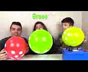 Baby Nursery Rhymes Songs for Kids and Learn Colors with Funny Balloon Prank Popping for Children