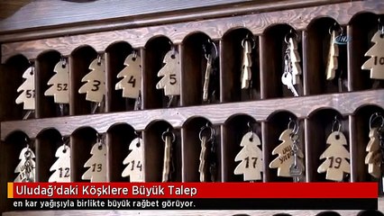 Uludağ'daki Köşklere Büyük Talep