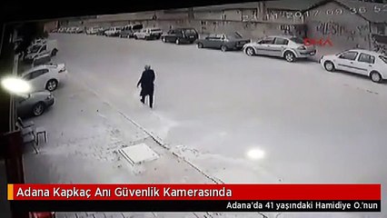 Adana Kapkaç Anı Güvenlik Kamerasında