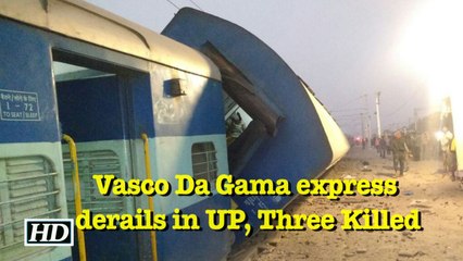 Train derails in UP, three killed