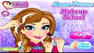Anna FrOzen Makeup School Disney Frozen Anna Makeup Game for Kids