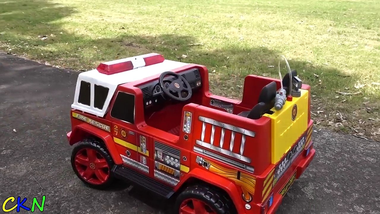 Paw Patrol Marshall NEW Fire Engine Ride On Rescue Cali From Tree Ckn Toys-V-Qf98etG-8