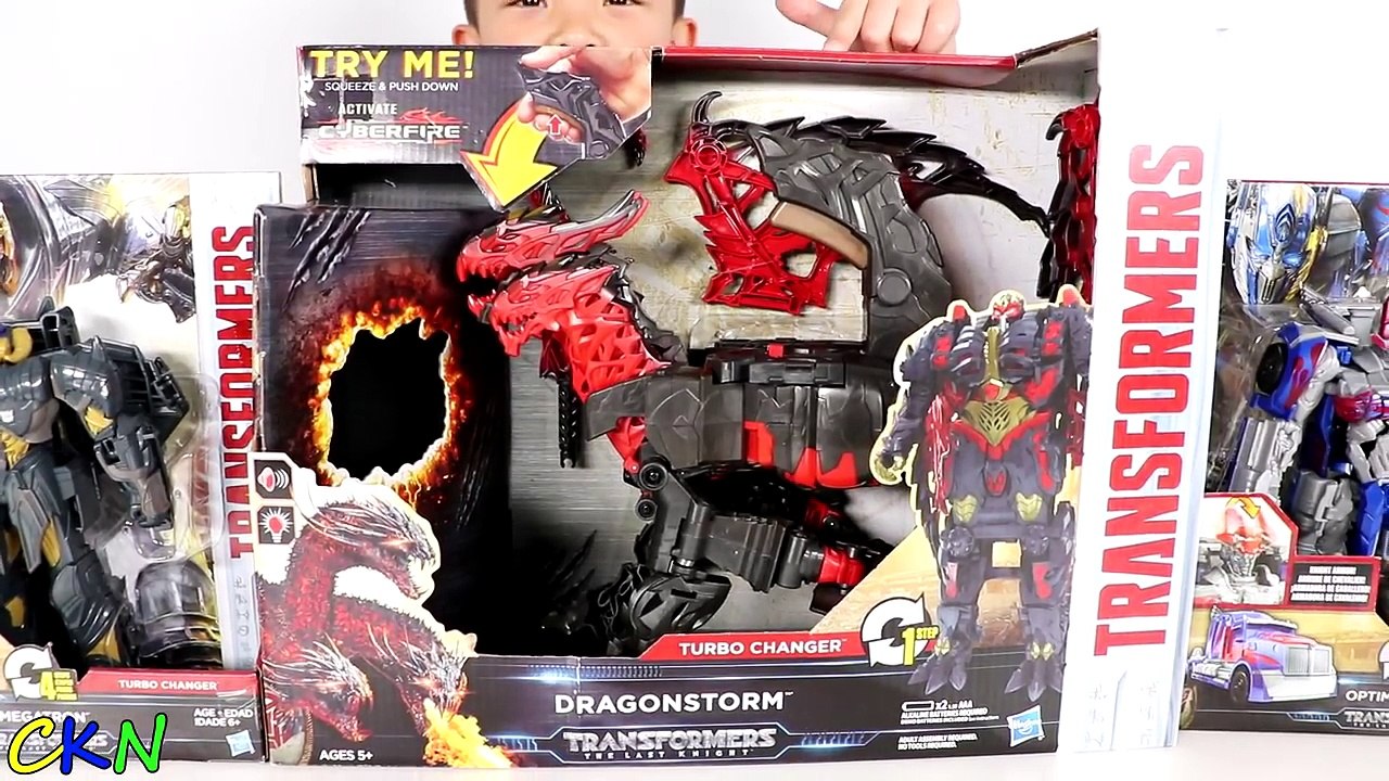 TRANSFORMERS TURBO CHANGER Optimus Prime Bumblebee Dragonstorm Megatron