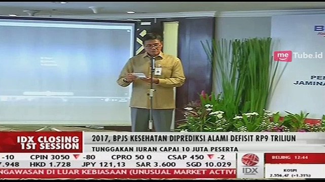 2017, BPJS Kesehatan Diprediksi Alami Defisit Rp9 Triliun