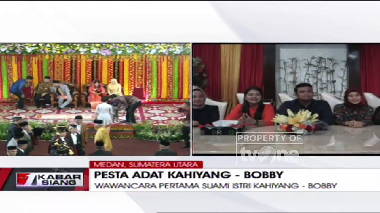 Wawancara Pertama Suami-Istri Kahiyang Ayu & Bobby Nasution