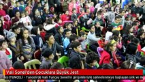 Vali Sonel'den Çocuklara Büyük Jest