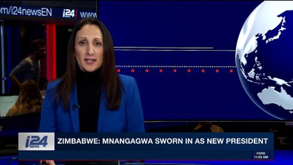 i24NEWS DESK | Zimbabwe: Mnangagwa sworn in as President | Friday, November 24th 2017