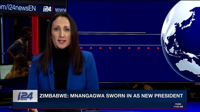 i24NEWS DESK | Zimbabwe: Mnangagwa sworn in as President | Friday, November 24th 2017