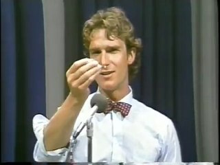 Early Bill Nye stand up comedy