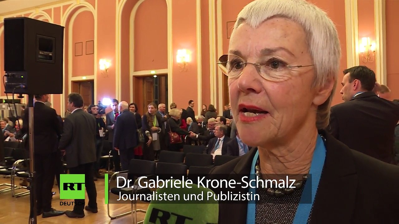 Petersburger Dialog in Berlin: Gespräch mit Dr. Gabriele Krone-Schmalz