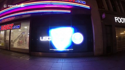 Empty Oxford Street for Black Friday