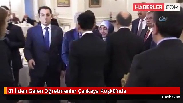 81 İlden Gelen Öğretmenler Çankaya Köşkü'nde