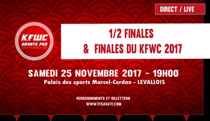 Soirée KFWC SAVATE PRO à Levallois