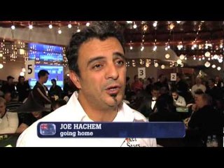 Joe Hachem Exit Interview - EPT 2 Copenhagen - PokerStars.com