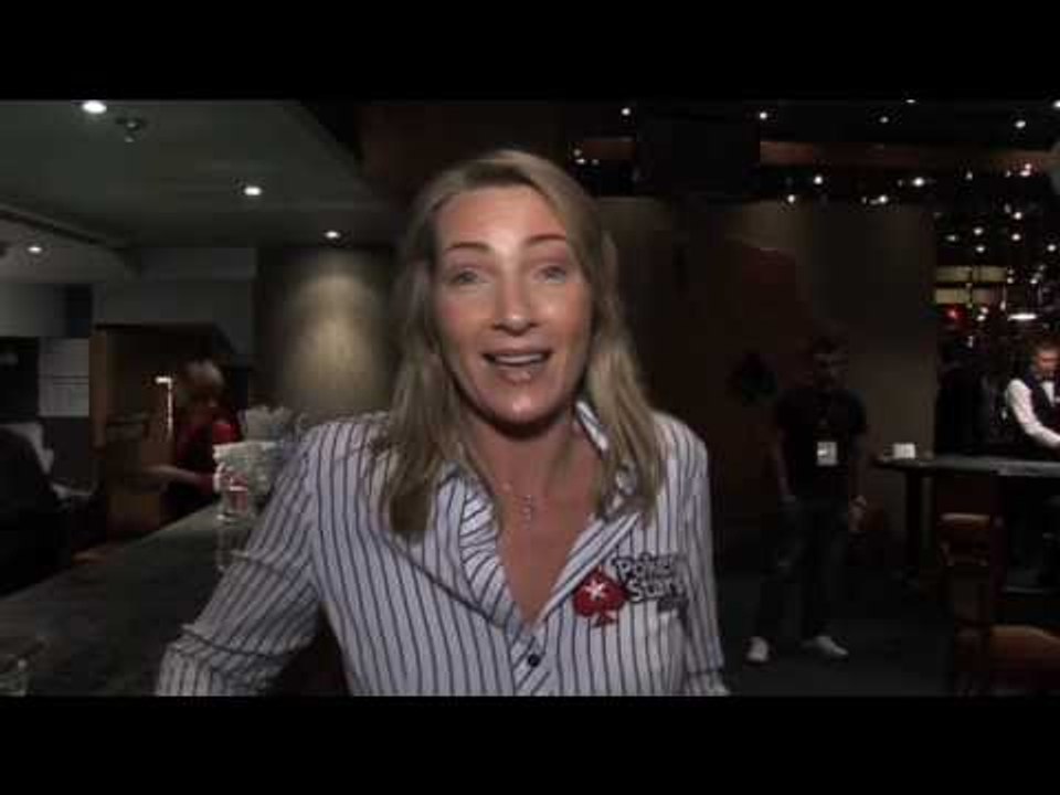 Katja Thater KatjaThater  PokerStars Pro   EPT Warsaw 08 Tag 3 Interview mit Katja Thater