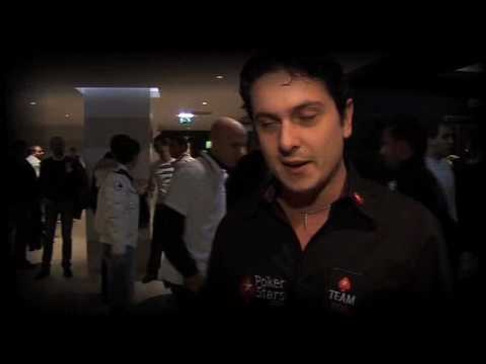 Luca Pagano EPT Budapest 08: Interview with Luca Pagano Day 2. - Pokerstars.com