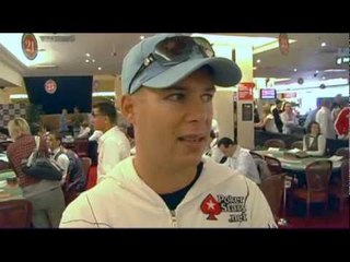 Noah Boeken Exclusive -  EPT 6 Barcelona Day 1B: Noah Boeken   PokerStars.com