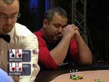 Greg Raymer  fossilMan -  EPT 1 - Raymer gets lucky to double up !!!   PokerStars.com