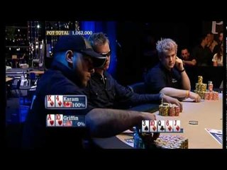 Gavin Griffin GavinGriffin - EPT 3 - Karam hits a flush on the river vs Griffin -  PokerStars.com