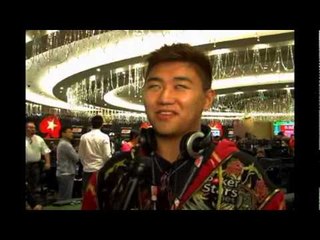 APPT Macau 09 Bryan Huang, Day 1C Pokerstars.com
