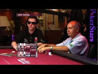 WCP III - Quick All-In Call From Sugar Teddy Pokerstars.com