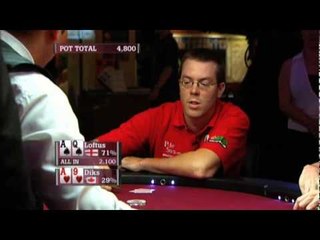 WCP III - England Push All-in Pokerstars.com