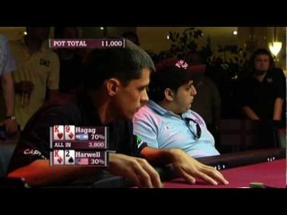 WCP III - Hagag Immediately Calls All-In Pokerstars.com
