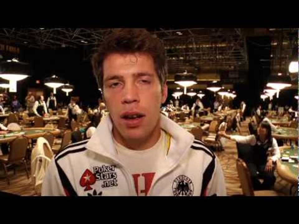 WSOP 2010 Florian Langmann - World Series Of  Poker 2010 - PokerStars.com