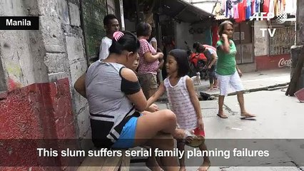 Slum mum woes as Philippines birth control plans fail