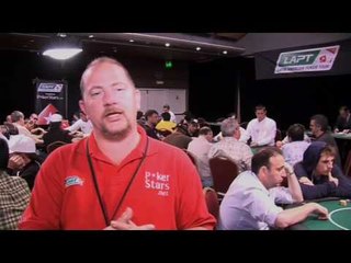 LAPT Vina Del Mar 09 Mike Ward Tournament Director Pokerstars.com