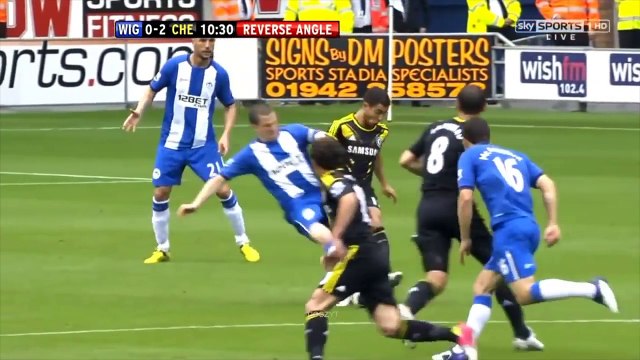 Eden Hazard vs Wigan Athletic F.C. (Chelsea Debut) 19_08_2012 HD 1080i