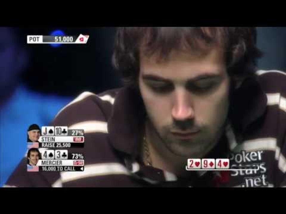 NAPT 2010 Mohegan Sun: Jason Mercier - North American Poker Tour PokerStars.com