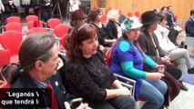 El Ayuntamiento acogió a varios artistas participantes en el concurso ’Leganés Verde’